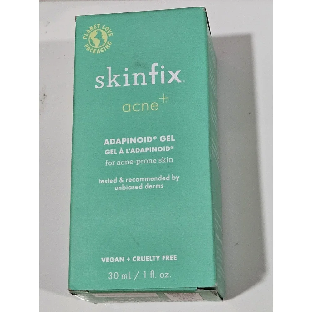 Skinfix Acne+ Adapinoid Gel For Acne Prone Skin 1oz/30mL FULL SZ SEAL BOX $48